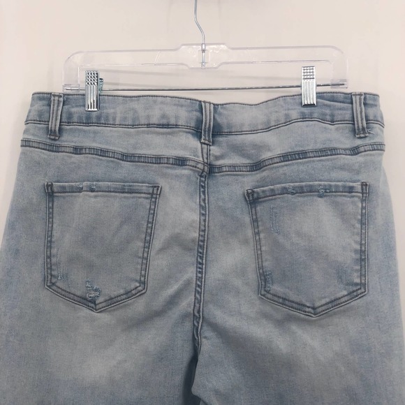 Time and Tru Denim Skinny Jeans High Rise Stone Wash High Rise Size 16 - Picture 5 of 8